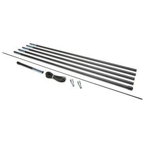 Fiberglass Tent Pole Replacement Kit, 12.7mm