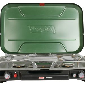 Even-Temp&trade; Propane Gas Camping Stove, 3-Burner